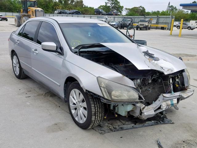 1HGCM56405A018042 - 2005 HONDA ACCORD LX SILVER photo 1