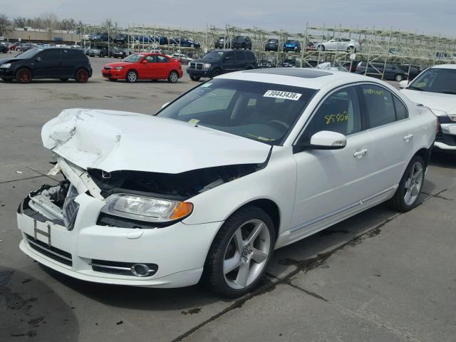 YV1992AH3A1126467 - 2010 VOLVO S80 T6 WHITE photo 2