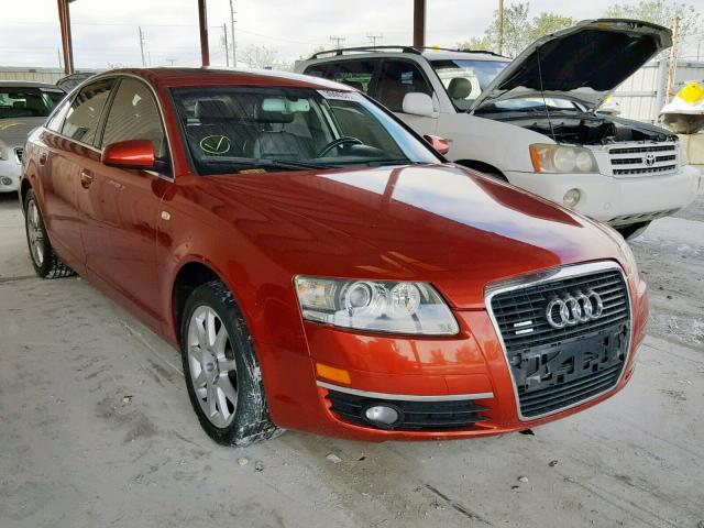 WAUDG74F45N118919 - 2005 AUDI A6 3.2 QUA RED photo 1