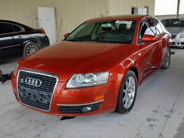 WAUDG74F45N118919 - 2005 AUDI A6 3.2 QUA RED photo 2