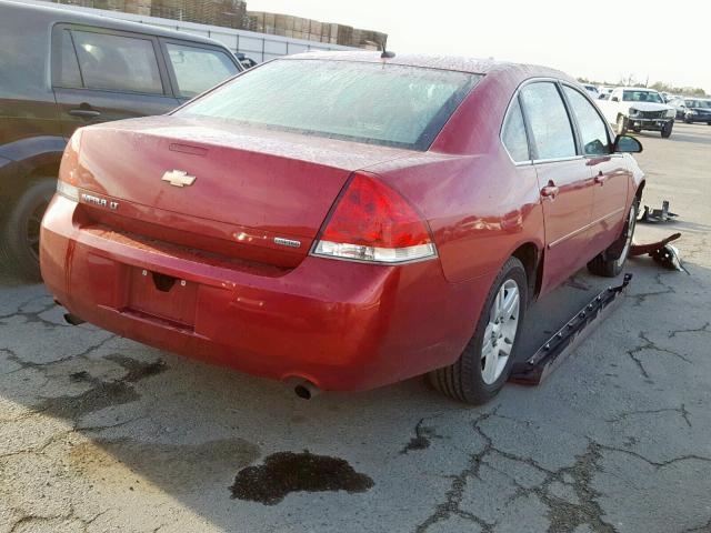 2G1WB5E31E1116915 - 2014 CHEVROLET IMPALA LIM BURGUNDY photo 4