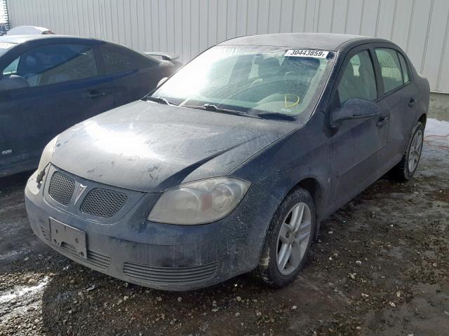 1G2AL55F477126616 - 2007 PONTIAC G5 SE BLACK photo 2