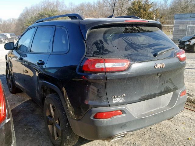 1C4PJMCS8GW332744 - 2016 JEEP CHEROKEE L BLACK photo 3