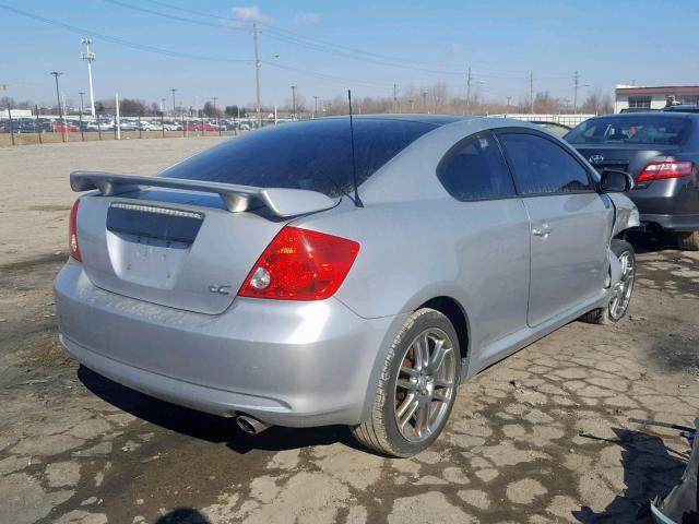 JTKDE167X70173802 - 2007 TOYOTA SCION TC ნაცრისფერი ფოტო 4