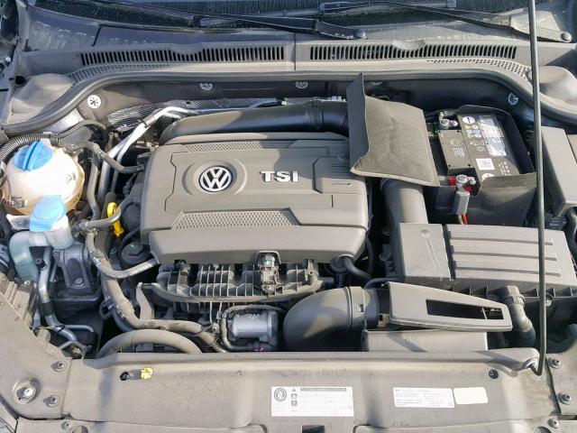 3VW4T7AJ0EM371394 - 2014 VOLKSWAGEN JETTA GLI GRAY photo 7