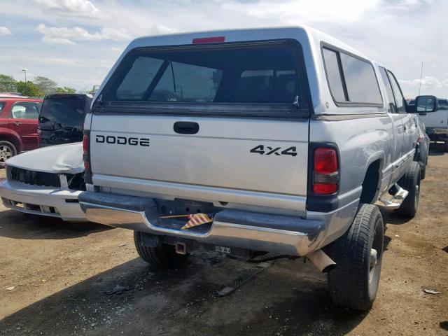 1B7KF23701J522764 - 2001 DODGE RAM 2500 SILVER photo 4