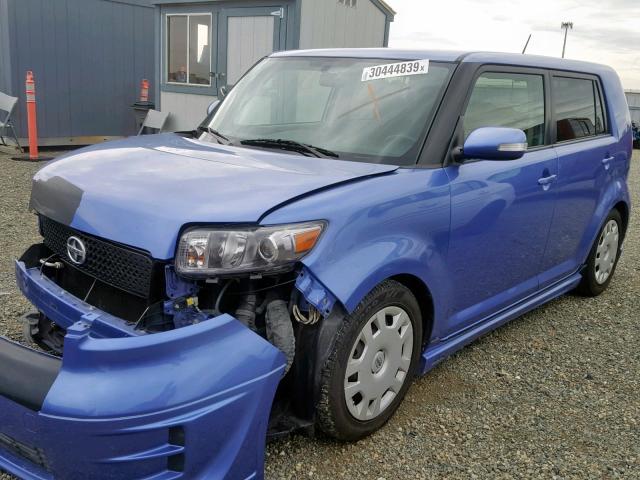 JTLZE4FE1A1112325 - 2010 TOYOTA SCION XB ლურჯი ფოტო 2