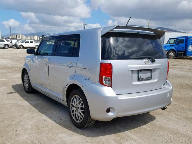 JTLZE4FE7B1141538 - 2011 TOYOTA SCION XB 银色 照片 3
