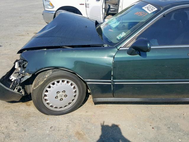 JH4KA964XTC001517 - 1996 ACURA 3.5RL GREEN photo 9