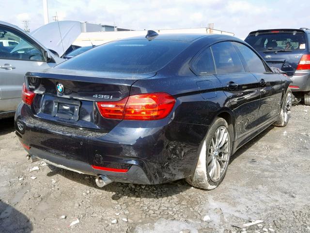 WBA4B3C55FGV48321 - 2015 BMW 435 XI BLACK photo 4