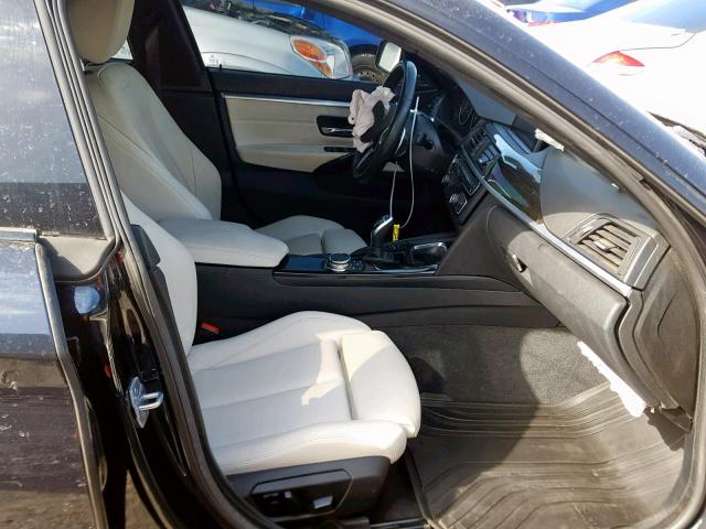 WBA4B3C55FGV48321 - 2015 BMW 435 XI BLACK photo 5