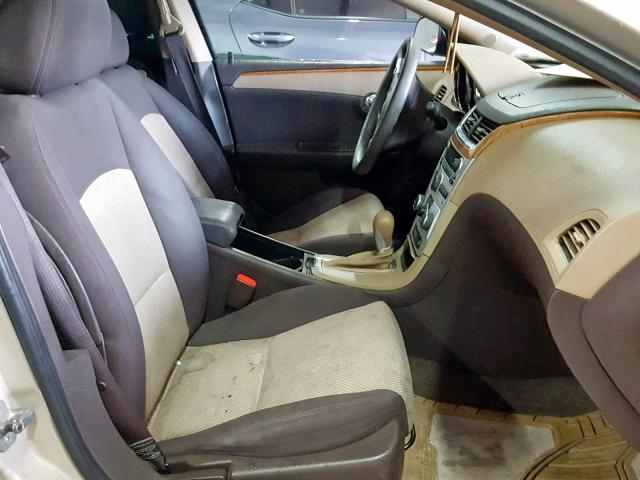 1G1ZH57B19F205074 - 2009 CHEVROLET MALIBU 1LT 金色 照片 5