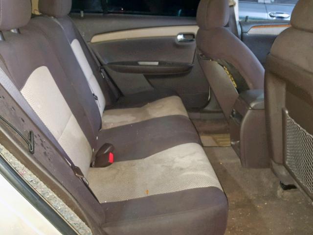 1G1ZH57B19F205074 - 2009 CHEVROLET MALIBU 1LT 金色 照片 6