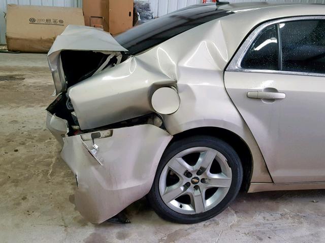 1G1ZH57B19F205074 - 2009 CHEVROLET MALIBU 1LT 金色 照片 9