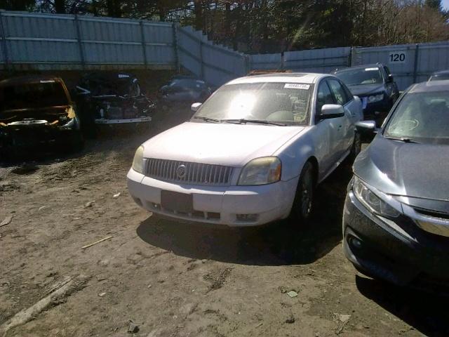 1MEHM42137G604498 - 2007 MERCURY MONTEGO PR თეთრი ფოტო 2
