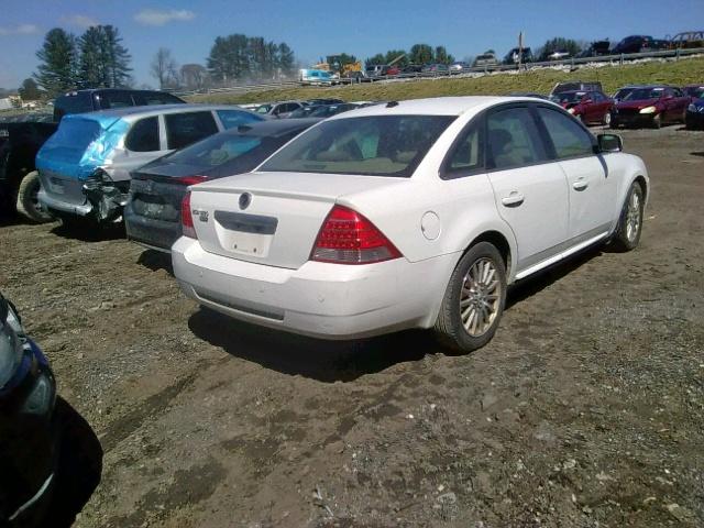 1MEHM42137G604498 - 2007 MERCURY MONTEGO PR თეთრი ფოტო 3