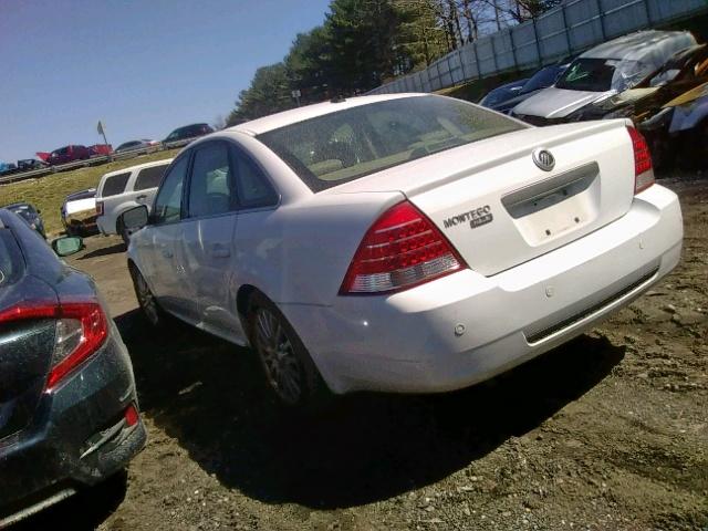 1MEHM42137G604498 - 2007 MERCURY MONTEGO PR თეთრი ფოტო 4