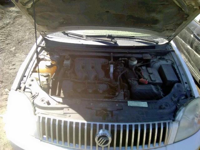1MEHM42137G604498 - 2007 MERCURY MONTEGO PR თეთრი ფოტო 7