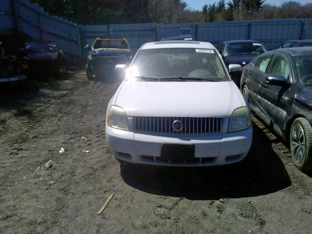 1MEHM42137G604498 - 2007 MERCURY MONTEGO PR თეთრი ფოტო 9