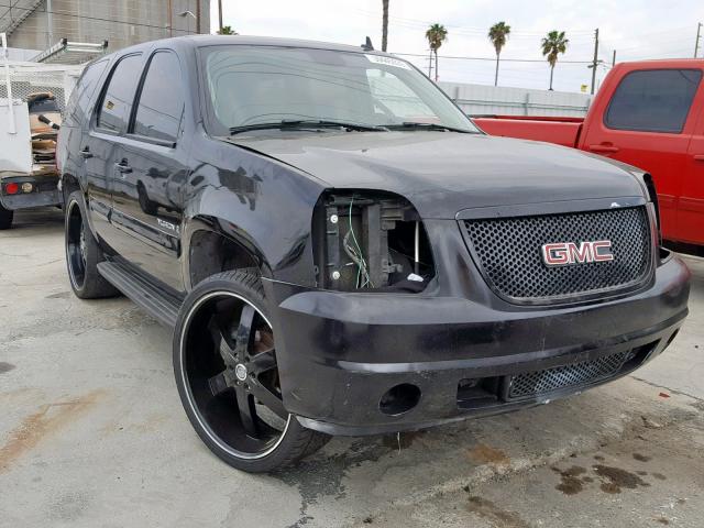 1GKFC13067R271545 - 2007 GMC YUKON BLACK photo 1