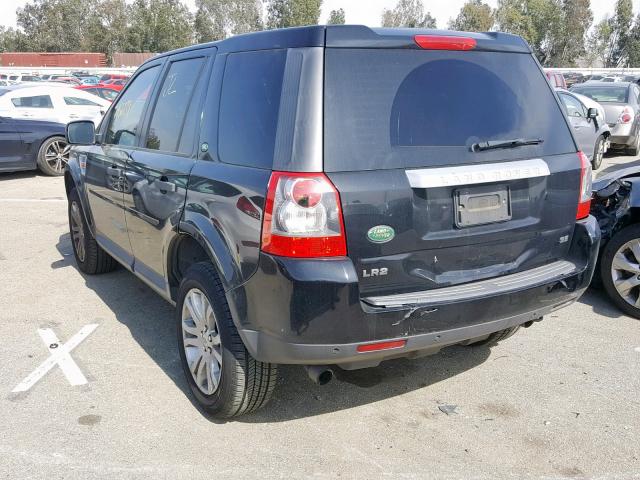 SALFP24N18H051228 - 2008 LAND ROVER LR2 SE BLACK photo 3