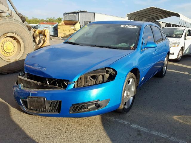 2G1WD58C069194059 - 2006 CHEVROLET IMPALA SUP ლურჯი ფოტო 2