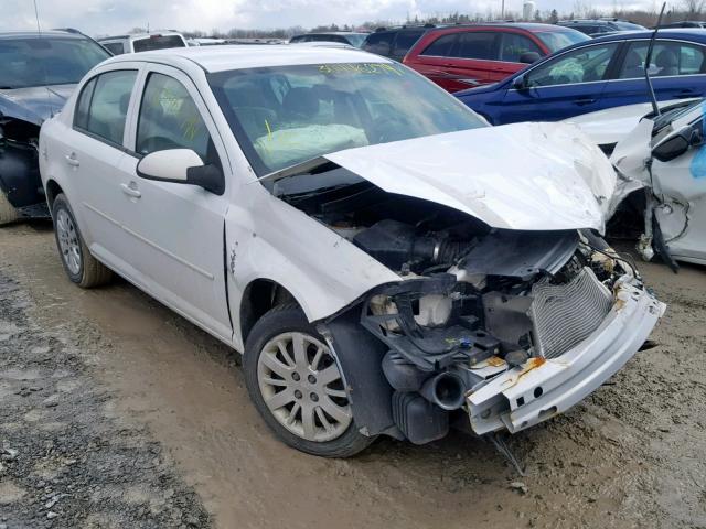 1G1AT58H597156339 - 2009 CHEVROLET COBALT LT WHITE photo 1