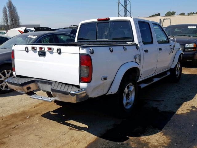 1N6ED27T4YC302436 - 2000 NISSAN FRONTIER C WHITE photo 4