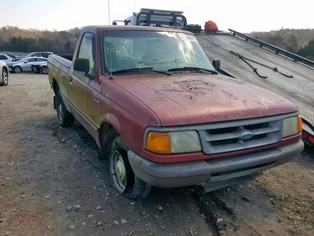 1FTCR10A6VUB67593 - 1997 FORD RANGER RED photo 1