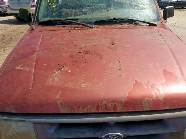1FTCR10A6VUB67593 - 1997 FORD RANGER RED photo 7