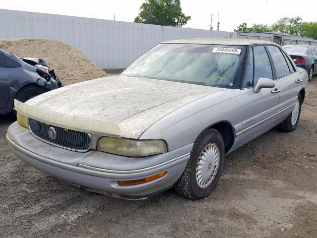 1G4HR52K1VH543950 - 1997 BUICK LESABRE LI GRAY photo 2