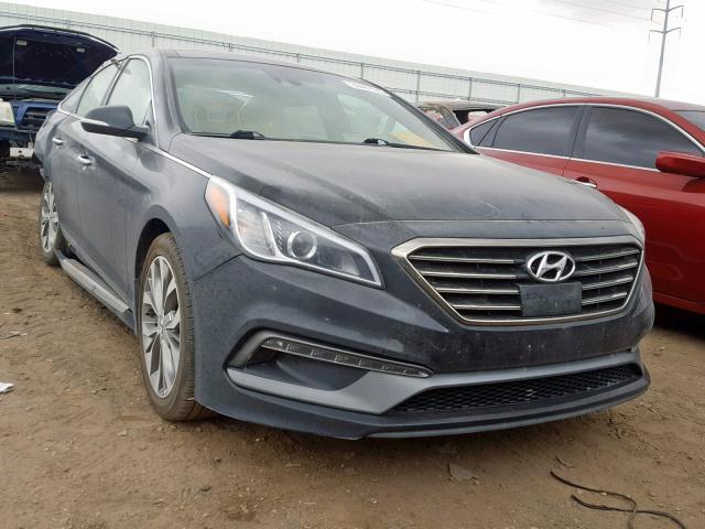 5NPE34AB3FH176525 - 2015 HYUNDAI SONATA SPO BLACK photo 1