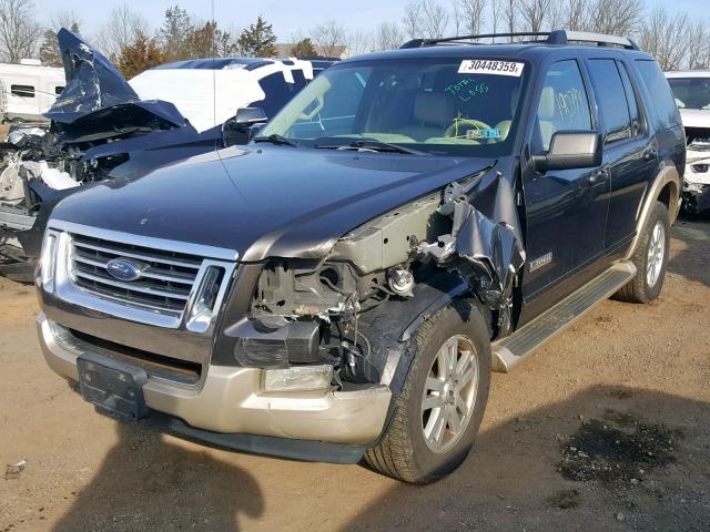 1FMEU74E26UA26993 - 2006 FORD EXPLORER E BLACK photo 2