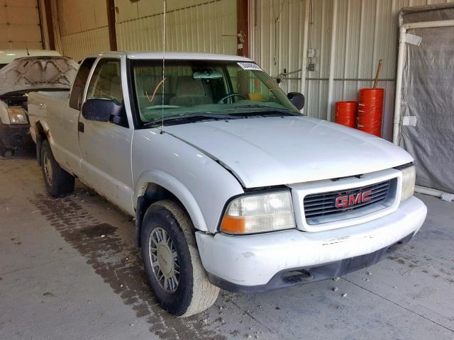 1GTDT19W0Y8103759 - 2000 GMC SONOMA WHITE photo 1