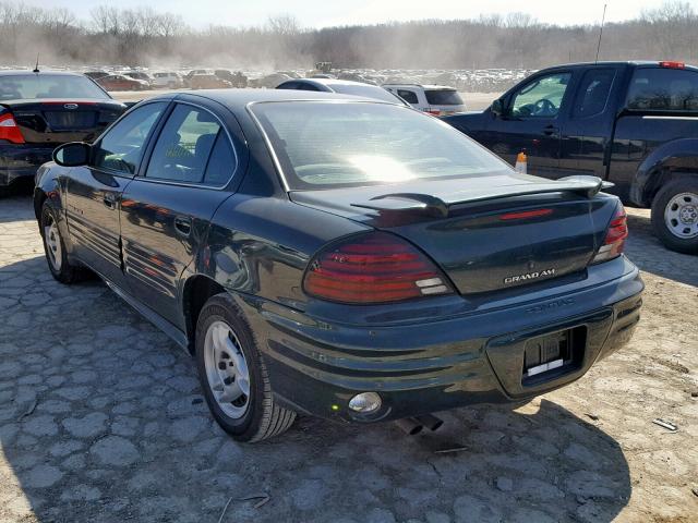 1G2NE52F52C135714 - 2002 PONTIAC GRAND AM S GREEN photo 3