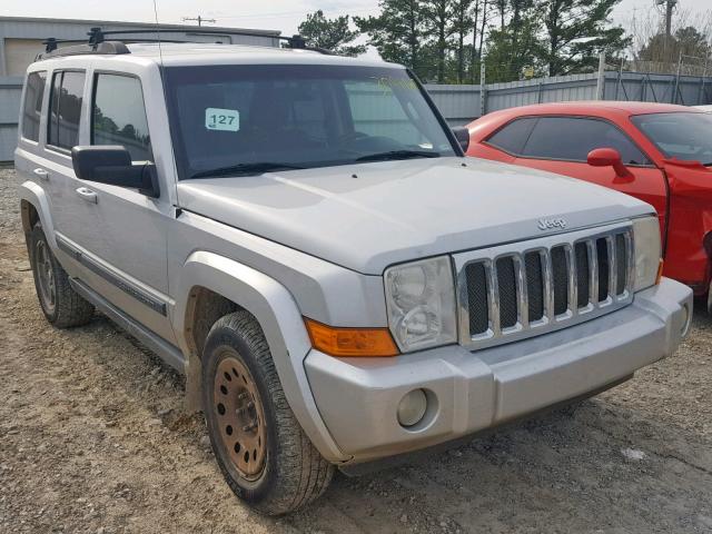 1J8HH48K28C142944 - 2008 JEEP COMMANDER SILVER photo 1