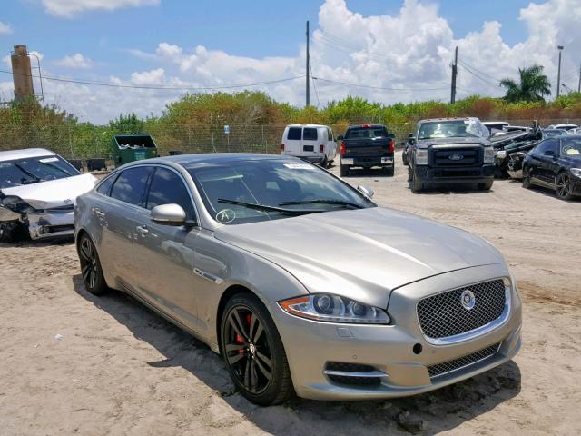 SAJWA2GB9BLV09906 - 2011 JAGUAR XJL GRAY photo 1