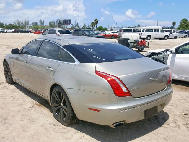 SAJWA2GB9BLV09906 - 2011 JAGUAR XJL GRAY photo 3