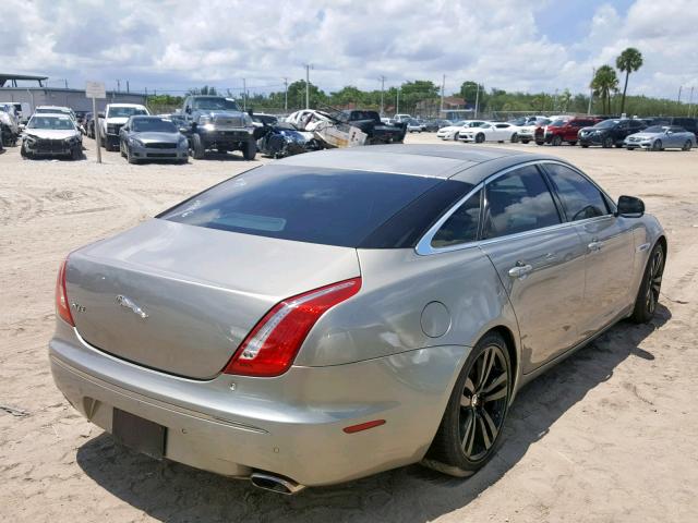 SAJWA2GB9BLV09906 - 2011 JAGUAR XJL GRAY photo 4