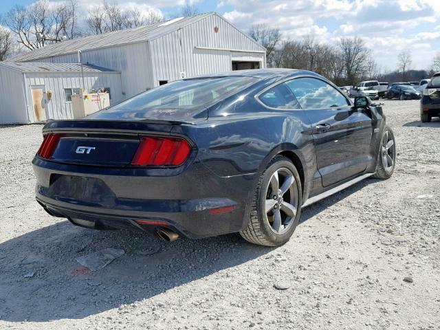 1FA6P8CF1H5254969 - 2017 FORD MUSTANG GT BLACK photo 4