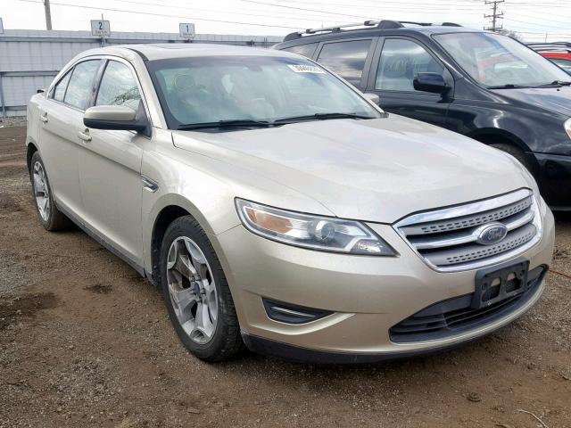 1FAHP2EW3AG123703 - 2010 FORD TAURUS SEL GOLD photo 1