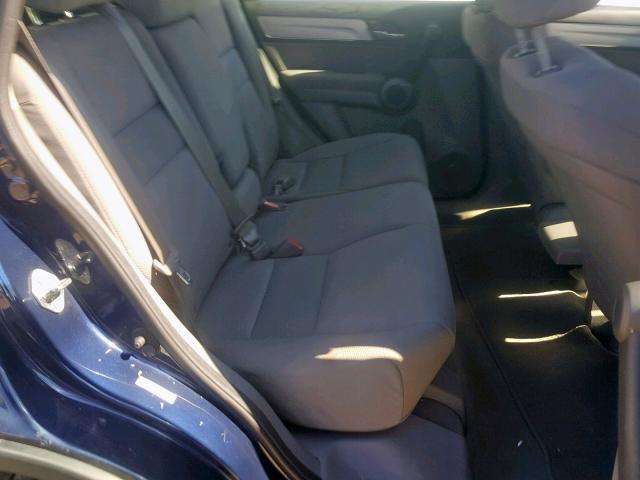 5J6RE4H33AL011065 - 2010 HONDA CR-V LX BLUE photo 6