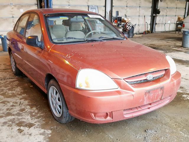 KNADC125X56361227 - 2005 KIA RIO RED photo 1