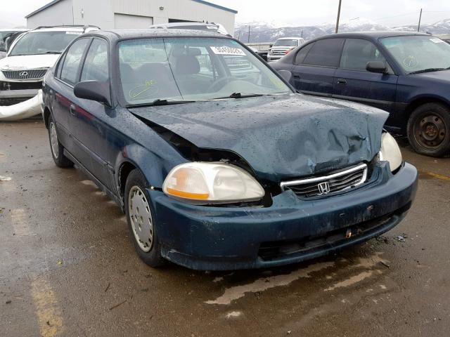 2HGEJ6627VH589700 - 1997 HONDA CIVIC DX GREEN photo 1