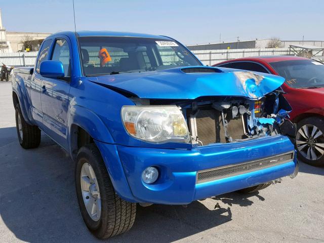 5TETU62N66Z216697 - 2006 TOYOTA TACOMA PRE BLUE photo 1