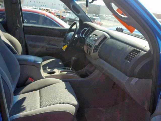 5TETU62N66Z216697 - 2006 TOYOTA TACOMA PRE BLUE photo 5