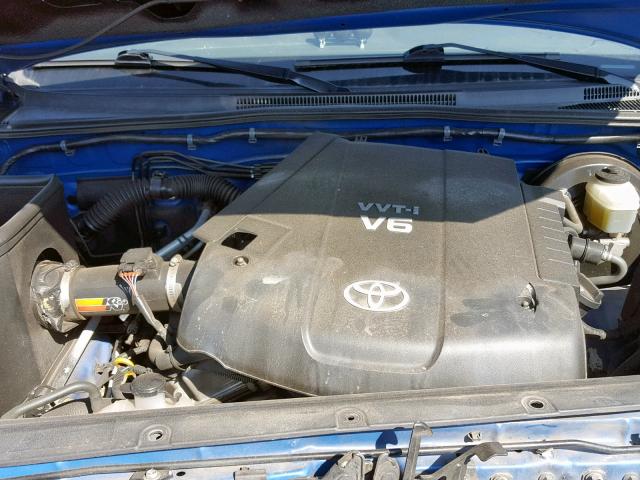 5TETU62N66Z216697 - 2006 TOYOTA TACOMA PRE BLUE photo 7