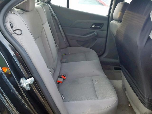 1G11B5SA3DF351210 - 2013 CHEVROLET MALIBU LS BLACK photo 6
