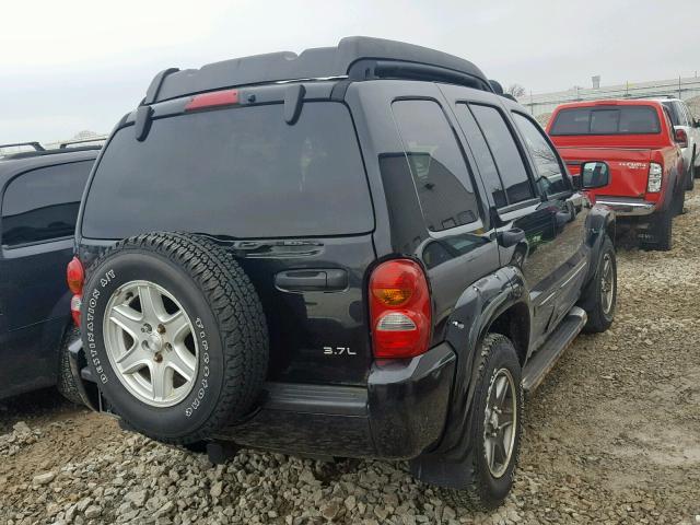 1J4GL38K93W566862 - 2003 JEEP LIBERTY RE BLACK photo 4