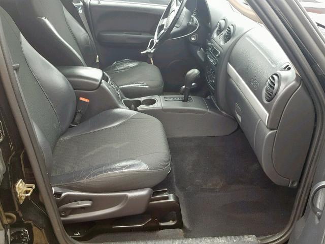 1J4GL38K93W566862 - 2003 JEEP LIBERTY RE BLACK photo 5